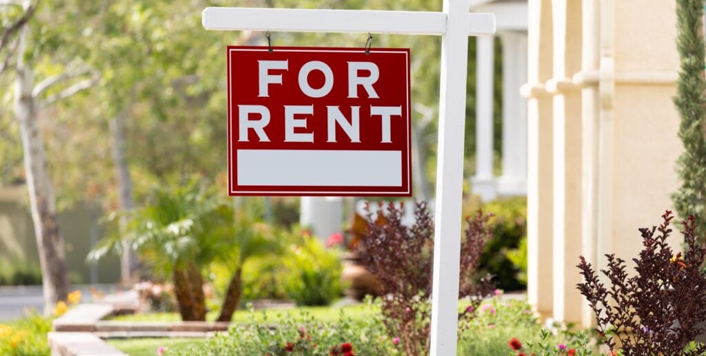 Using Discretionary Income to Optimize Rental Revenue for rent sign