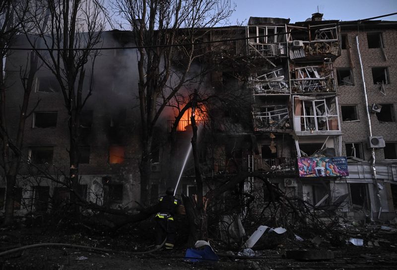 Russian attack on Ukraine's Zaporizhzhia kills one, injures 24, governor says