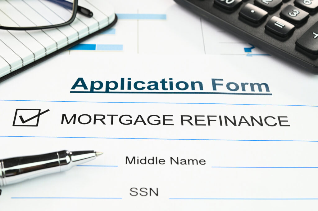 When Does Refinancing Make Sense? Why a 0.75% Rate Drop Is the Break-Even Threshold Mortgage refinance application form