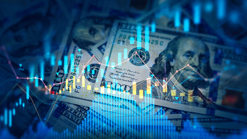 Dollars and stock market