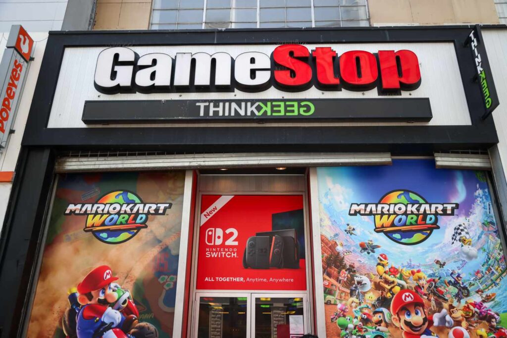 GameStop Stock Rises as Earnings Top Estimates, Company Buys Bitcoin