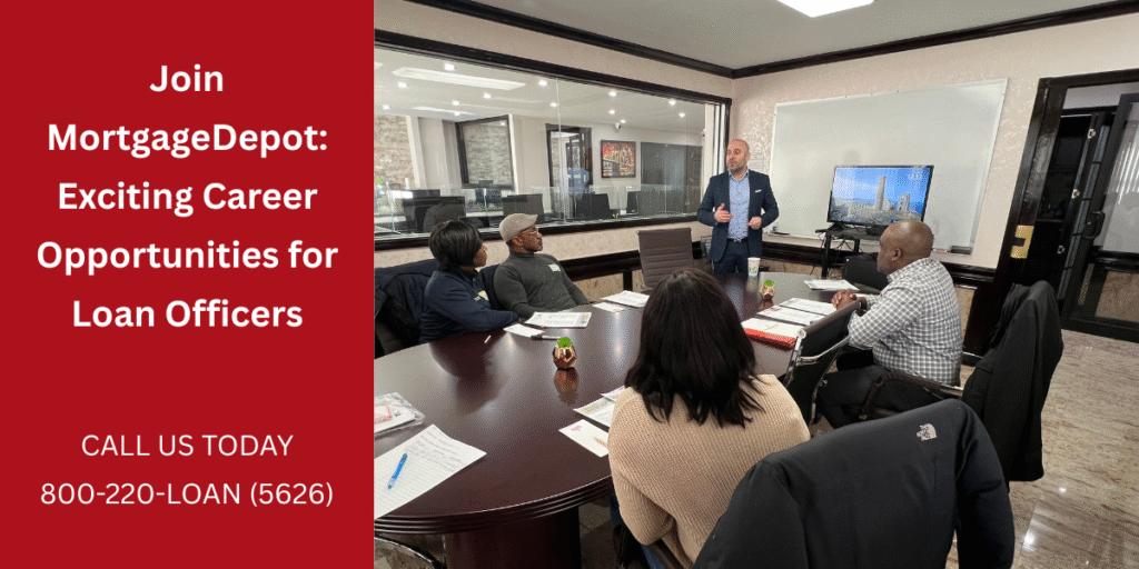 Join MortgageDepot: Exciting Career Opportunities For Loan Officers Join MortgageDepot: Exciting Career Opportunities For Loan Officers