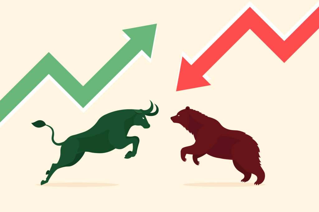 Markets Prepare for August Inflation Data: Stock Market Today green arrow up bull red arrow down bear