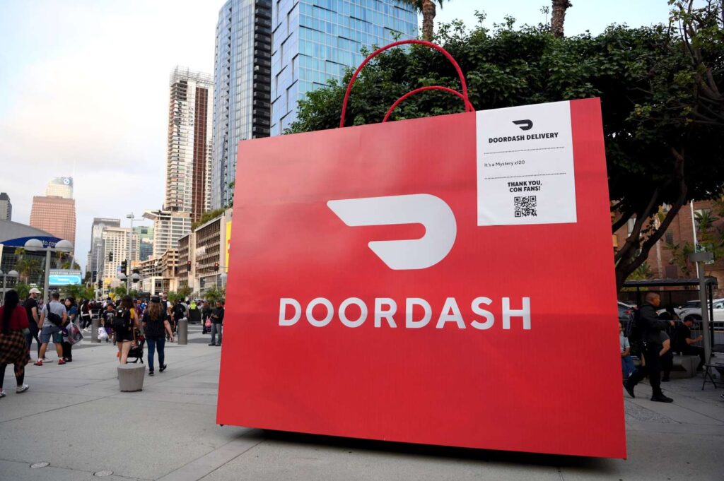 DoorDash Drives Higher on a New Partnership; Bristol-Myers Squibb Stock Falls