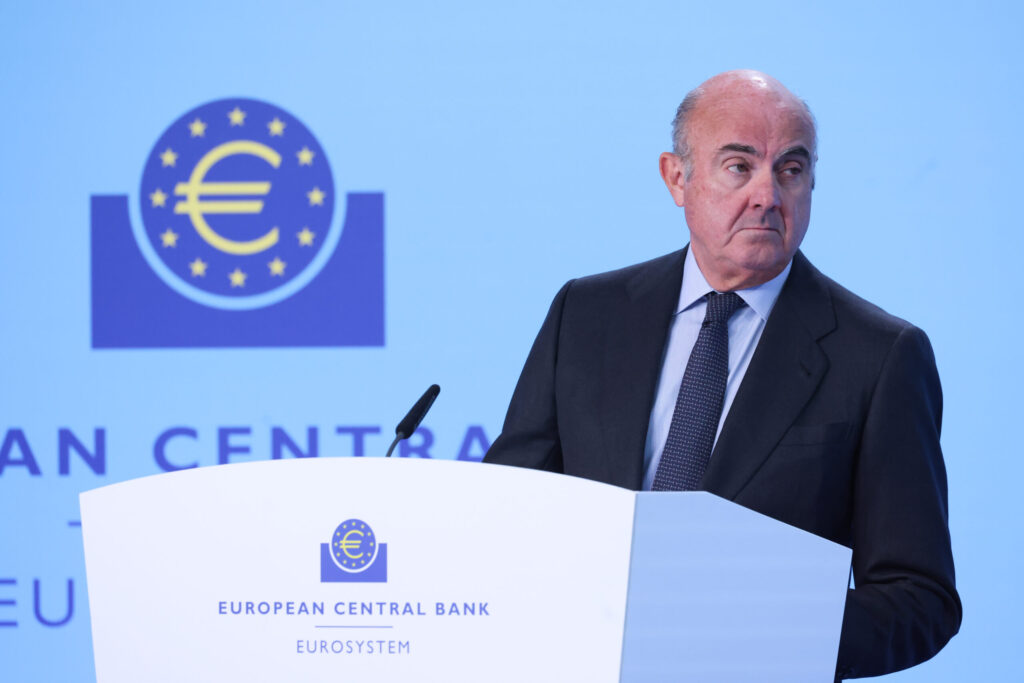 European Central Bank’s Guindos Says Financial-Stability Risks Remain Elevated European Central Bank’s Guindos Says Financial-Stability Risks Remain Elevated