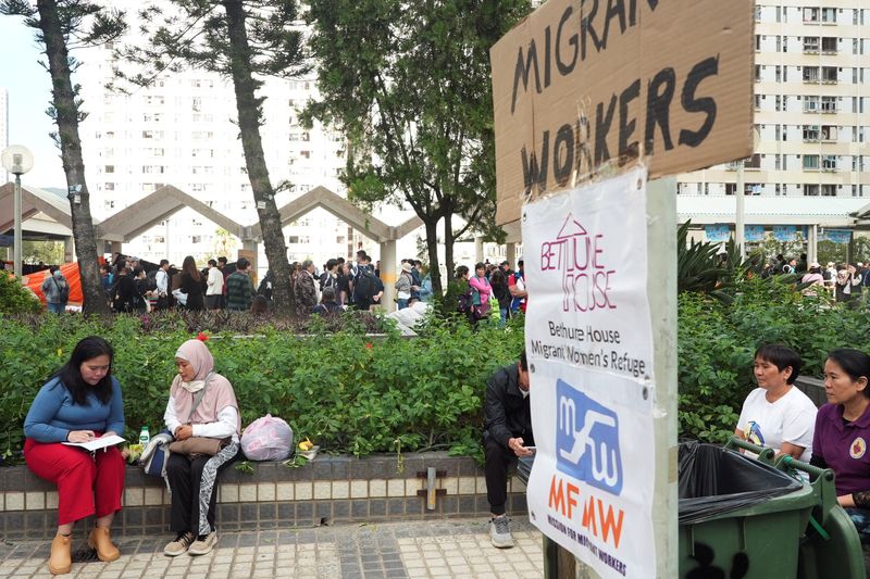 Hong Kong blaze spotlights enduring role of city's foreign domestic helpers