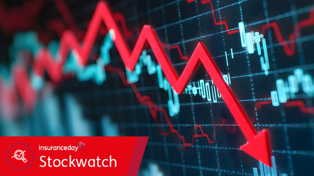Swiss Re and Aviva lead fallers as insurance stocks tumble Arrows down