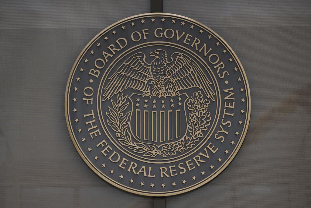 What's Next for the Fed — as an Institution? Closeup of the seal for the US Federal Reserve board of governors