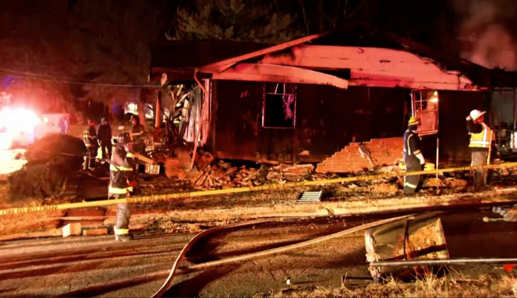 11 Firefighters and 2 Others Injured After NC House Explosion and Fire 11 Firefighters and 2 Others Injured After NC House Explosion and Fire