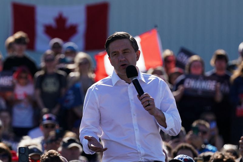 Canada’s opposition Conservative Party votes to keep leader Poilievre