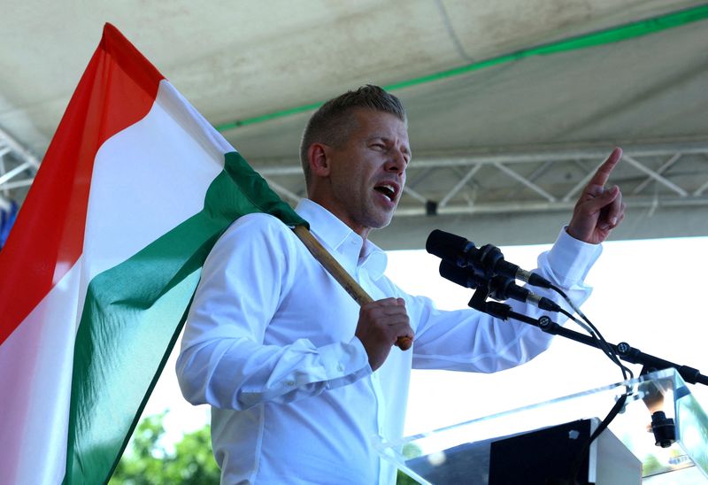 Hungary’s opposition Tisza promises wealth tax, euro adoption in election programme